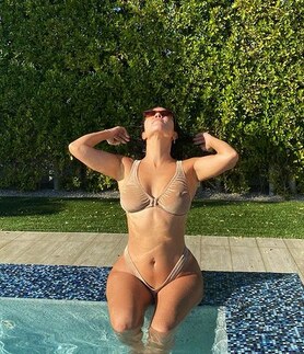 kendal dzener kortni kardasijan guze foto