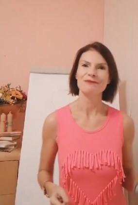 Ruška Jakić u venčanici kad se udavala