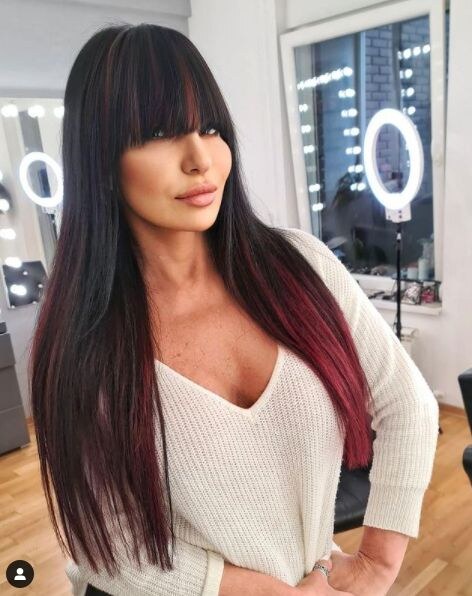 lidija vukicevic promena frizura ravna kosa transformacija