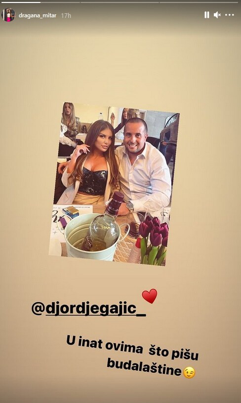 dragana mitar poruke decko djordje slike na instagramu