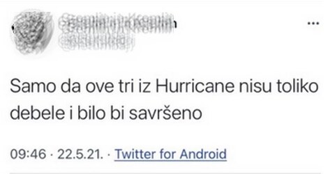 hurricane finale nastup evrovizija twitter reakcije