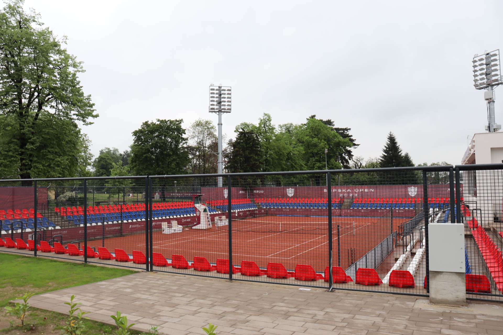 Kompleks za Srpska open nakon turnira