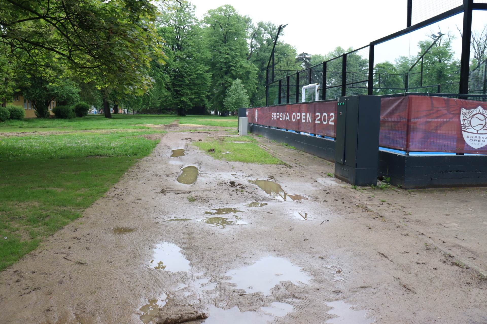 Kompleks za Srpska open nakon turnira