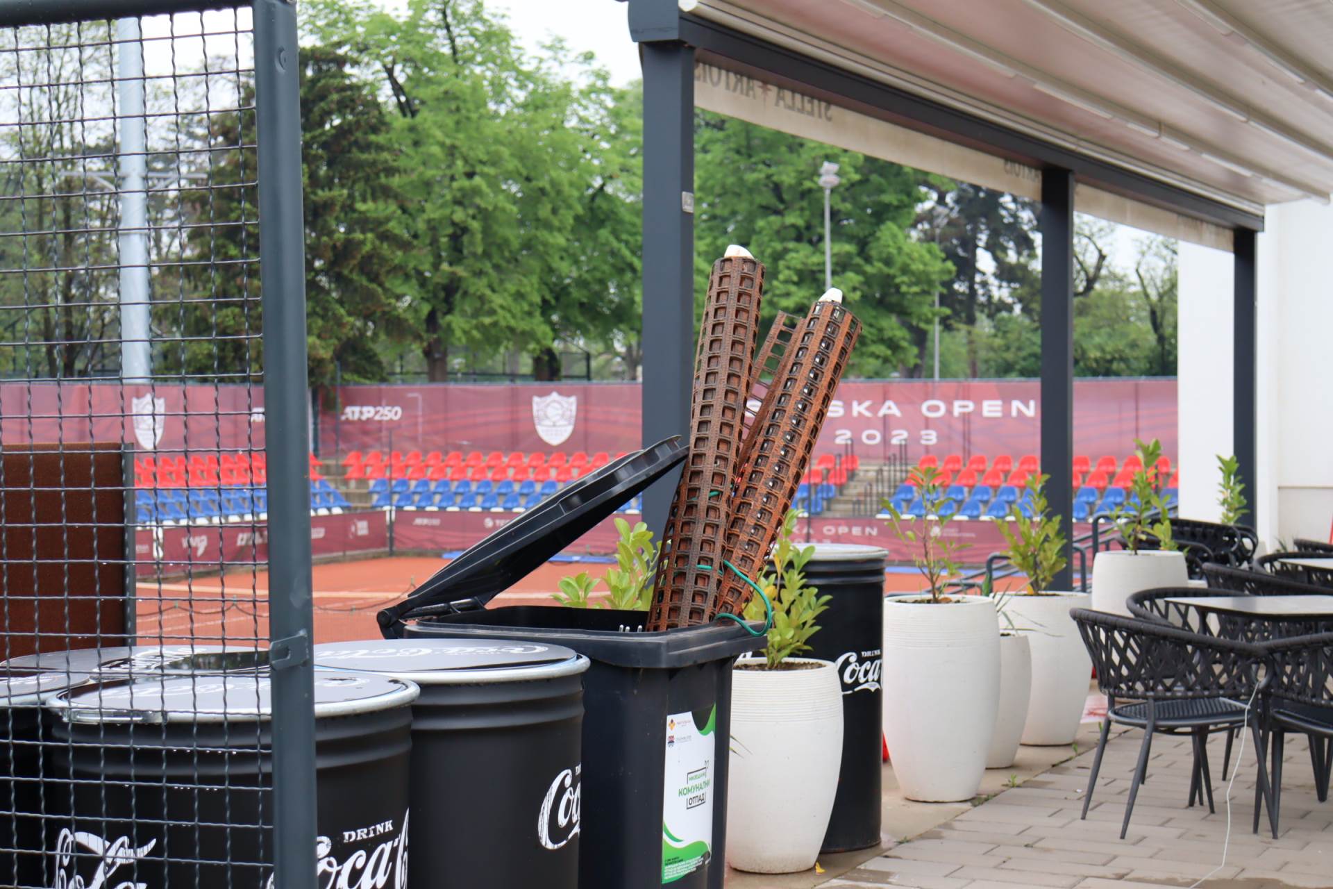 Kompleks za Srpska open nakon turnira