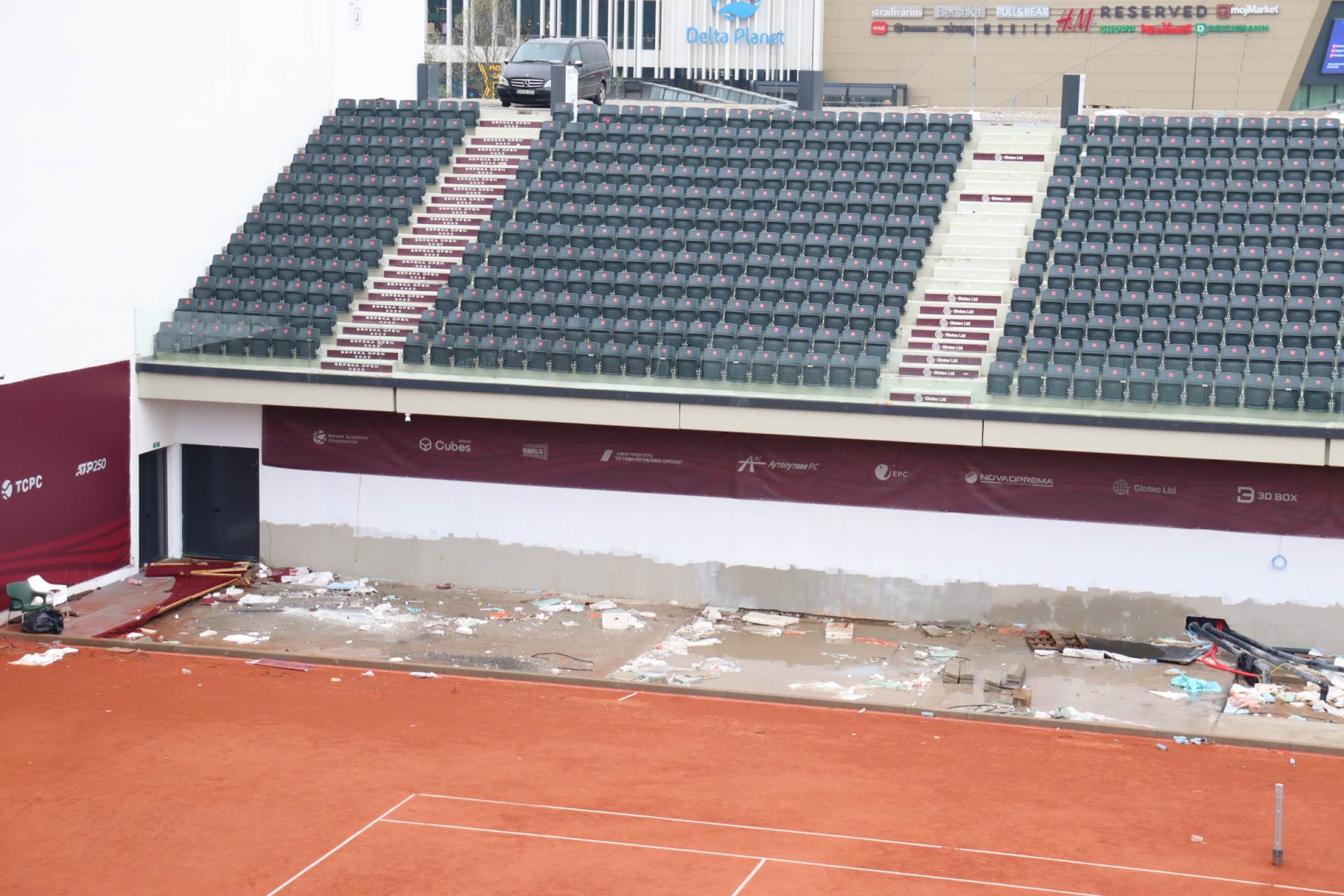 Kompleks za Srpska open nakon turnira