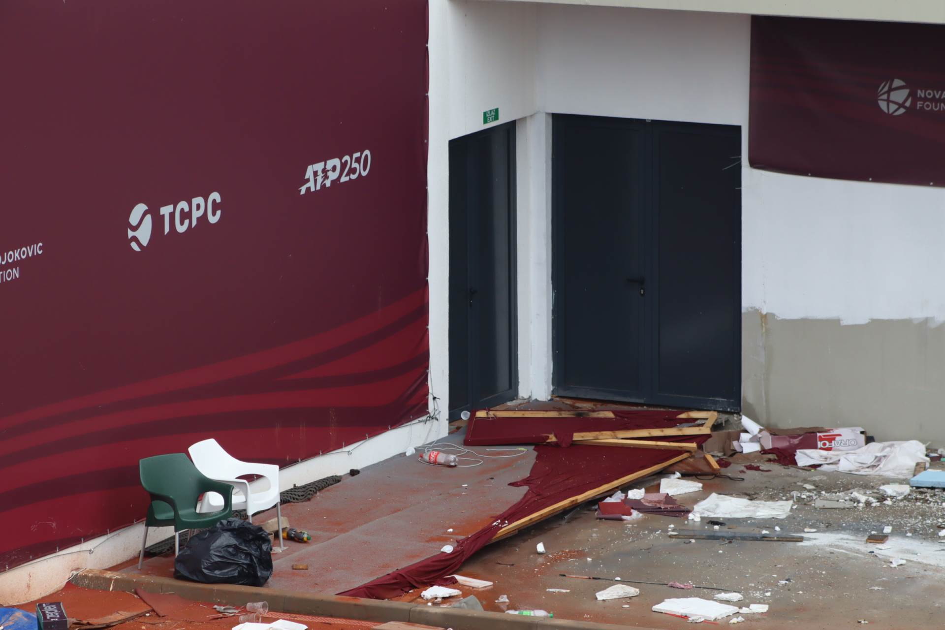 Kompleks za Srpska open nakon turnira