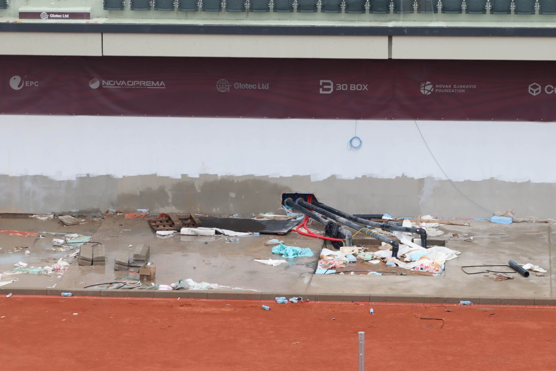 Kompleks za Srpska open nakon turnira