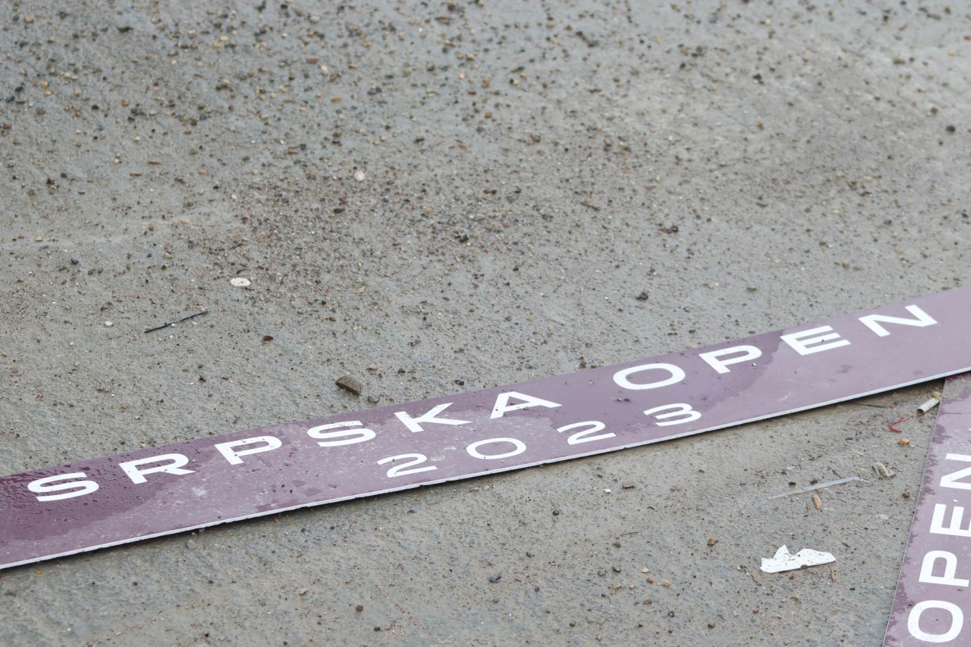 Kompleks za Srpska open nakon turnira