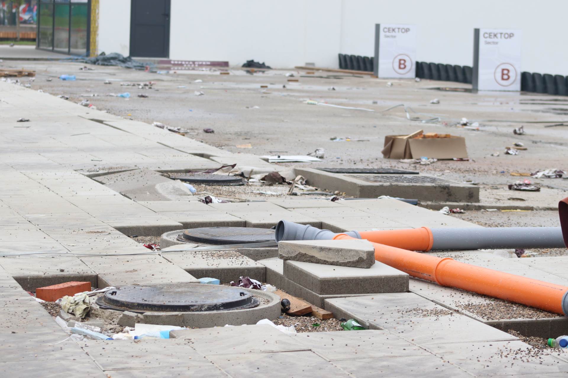 Kompleks za Srpska open nakon turnira