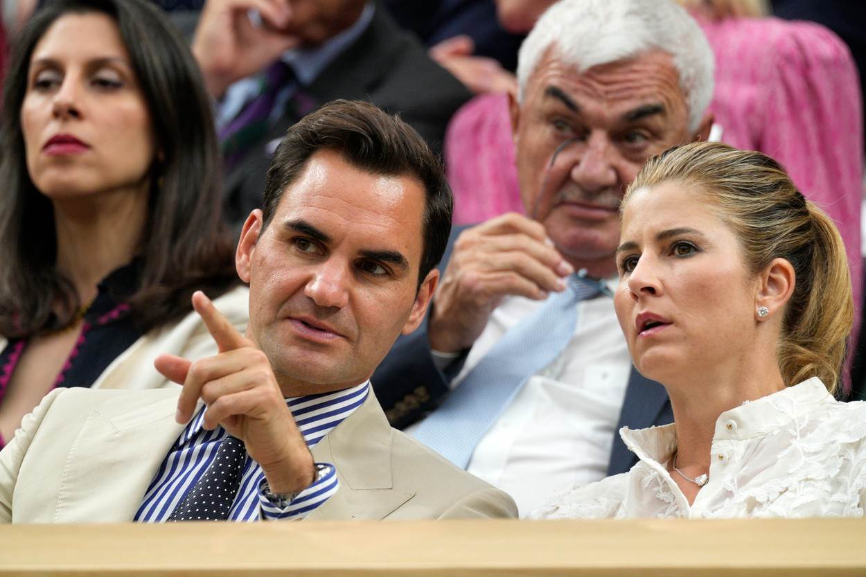 Rodžer Federer, Kejt Midlton i Mirka Federer