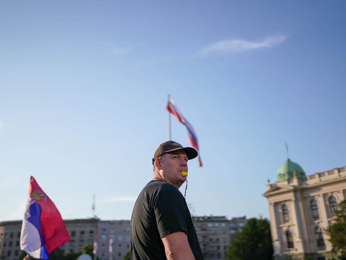 Deseti protest Srbija protiv nasilja