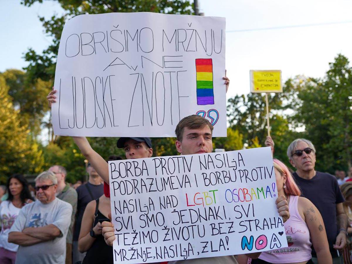 Deseti protest Srbija protiv nasilja