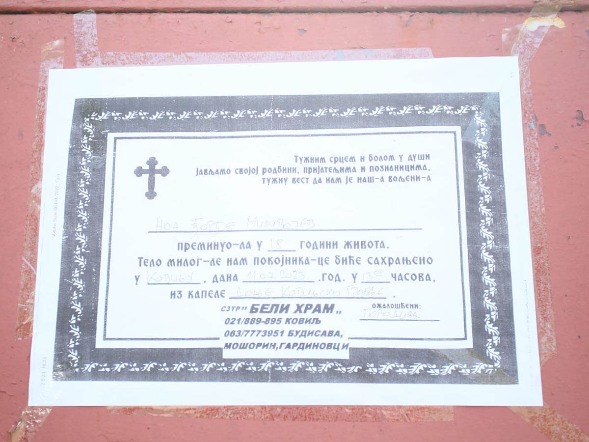 Sahrana Noe Milivojev