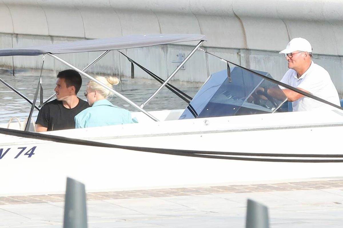 Đorđe Đoković i Saška Veselinov na koncertu Zdravka Čolića