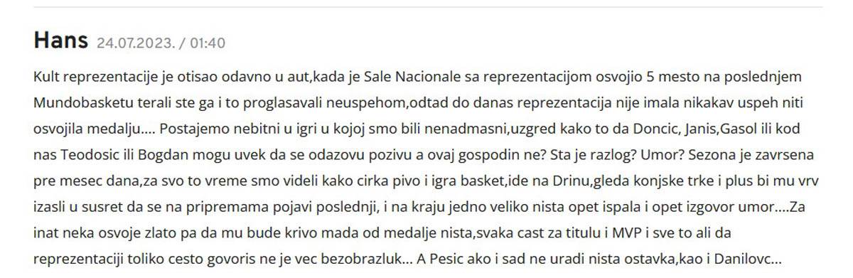 Nikola Jokić odbio Srbiju igra i peva zbog trofeja video snimak