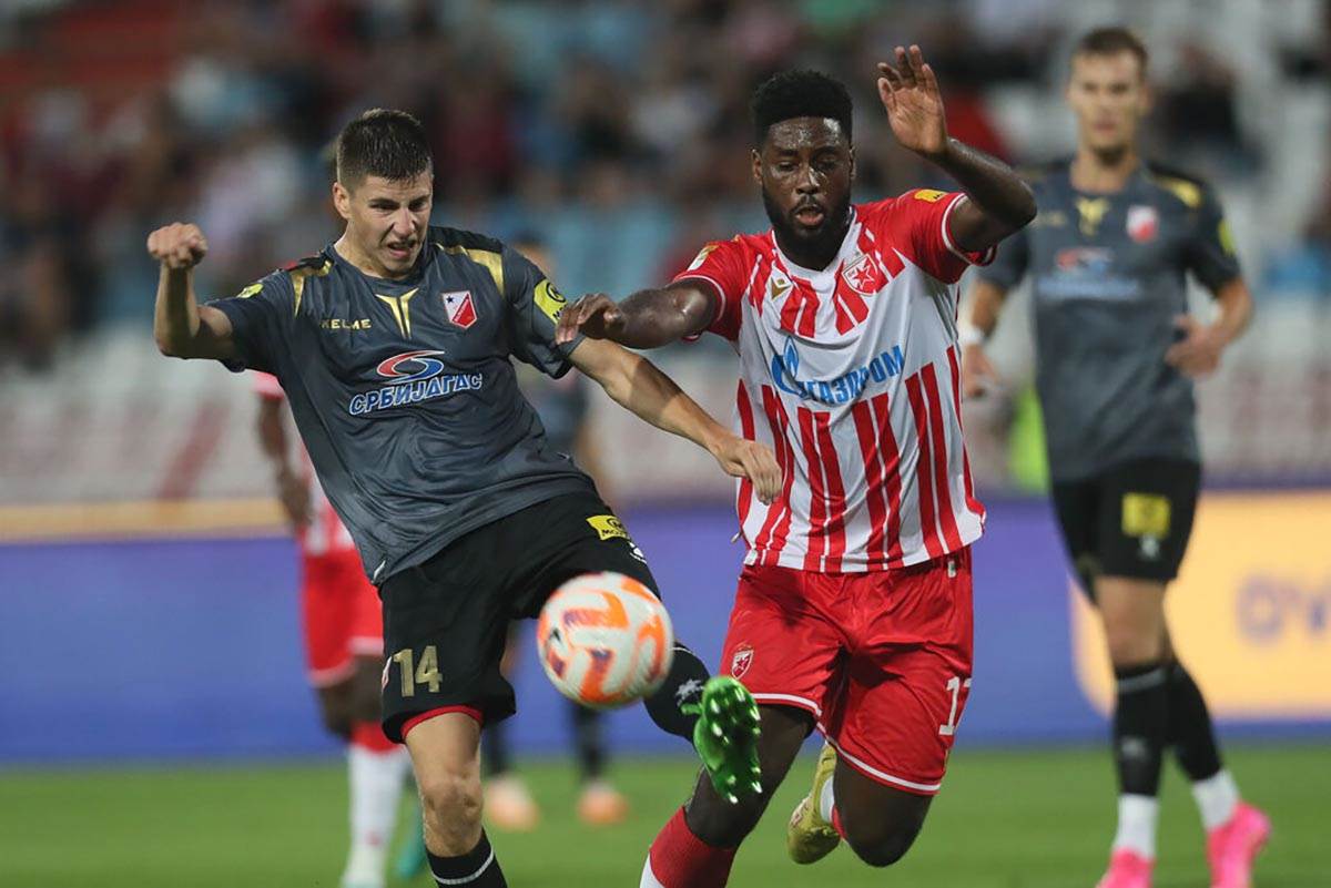 Crvena zvezda Vojvodina sporne situacije penal i crveni karton
