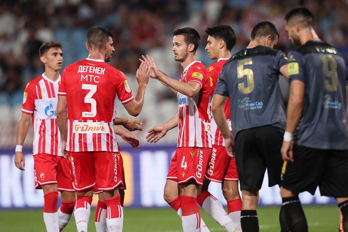 Crvena zvezda Vojvodina sporne situacije penal i crveni karton