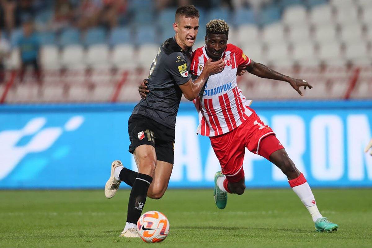 Crvena zvezda Vojvodina sporne situacije penal i crveni karton