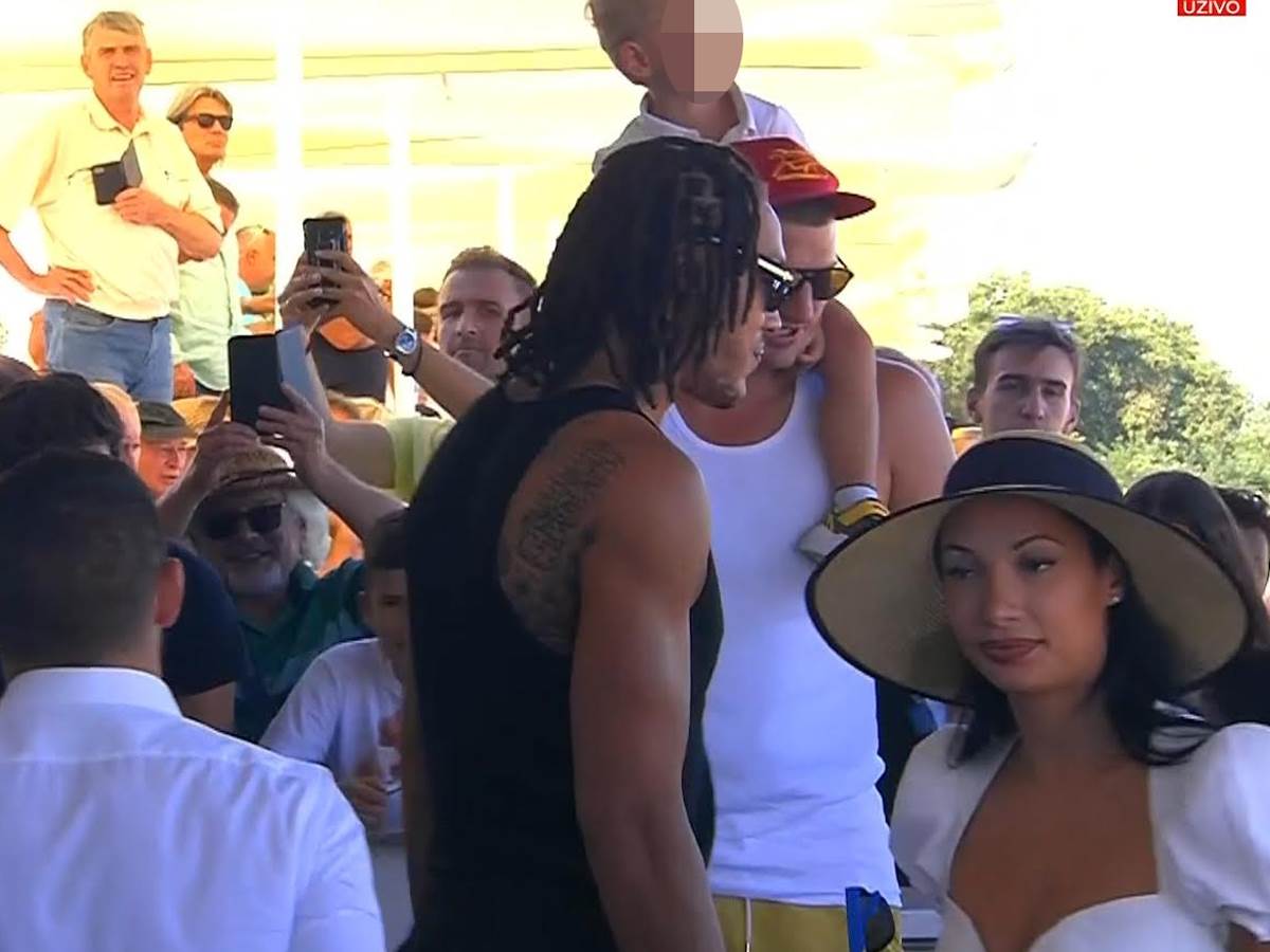 Nikola Jokić i Eron Gordon na hipodromu u Somboru