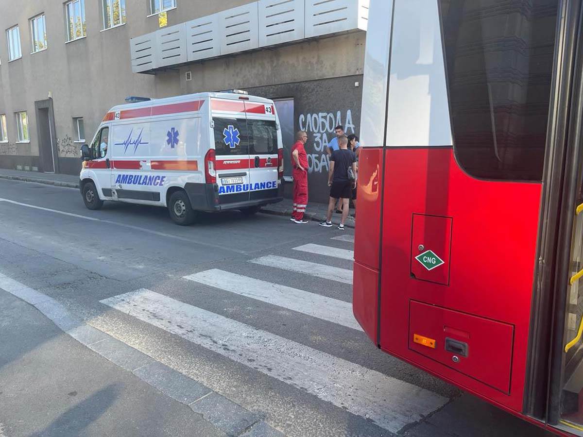 Sudar 2 autobusa u Beogradu