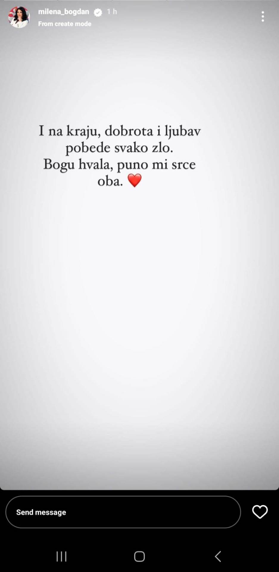 Milena Popović o izgorelom stanu u Beogradueogradu