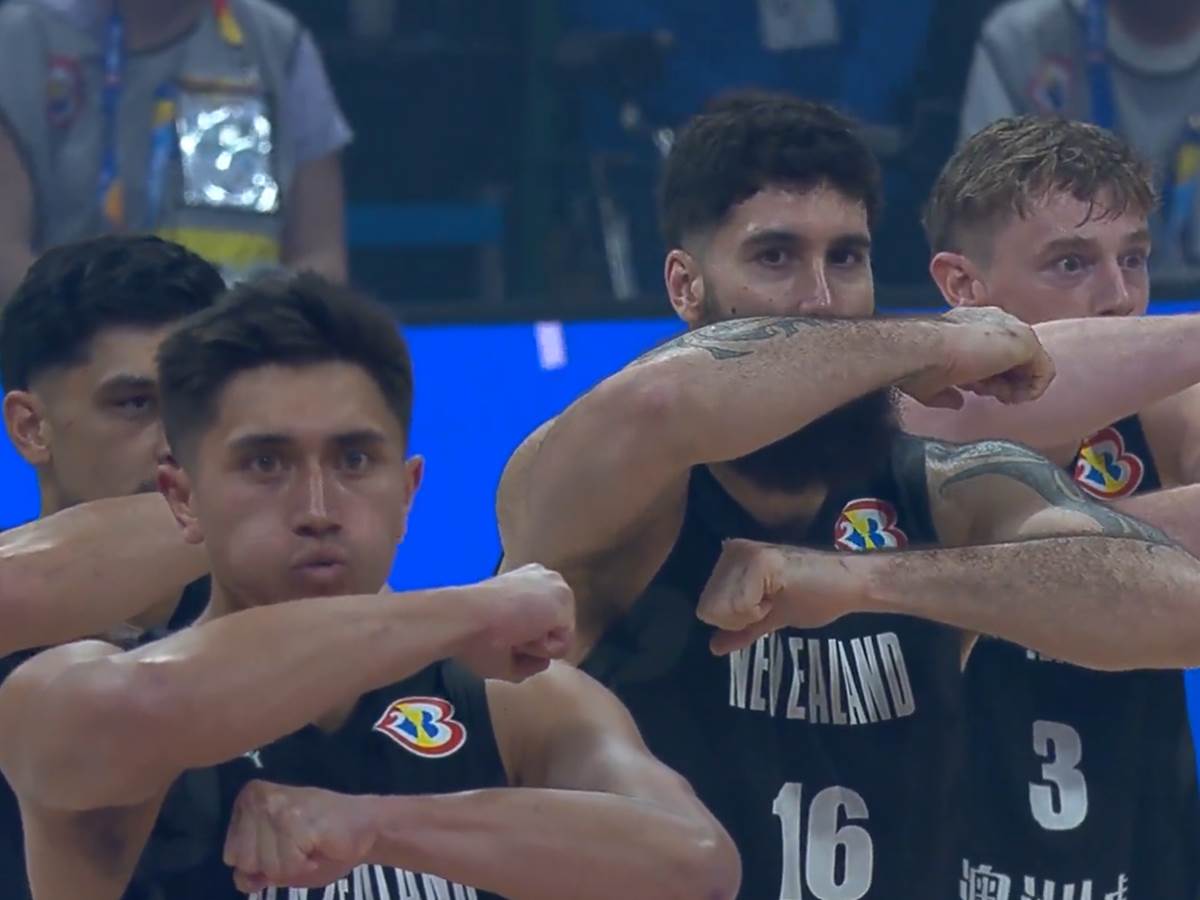 Haka ples na košarci Amerika Novi Zeland