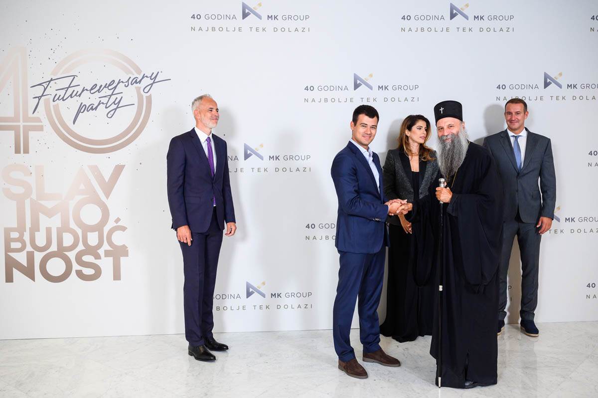 Mihailo Janković, Aleksandar Kostić, Patrijarh srpski Porfirije, Aleksandra Stojanović, Andrija Vuković - Foto Srđan Bosnić.jpg