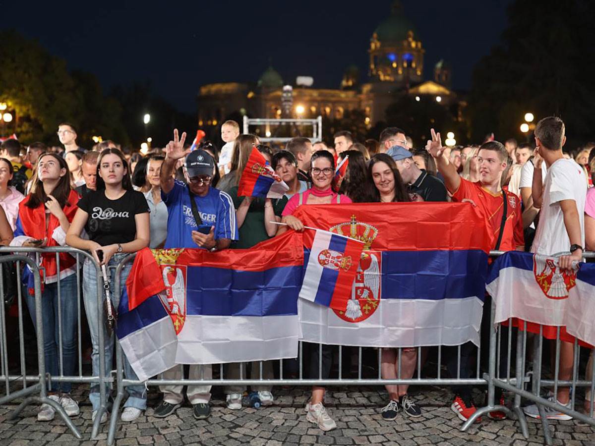 Grad Beograd odluka o organizaciji dočeka sportista na balkonu