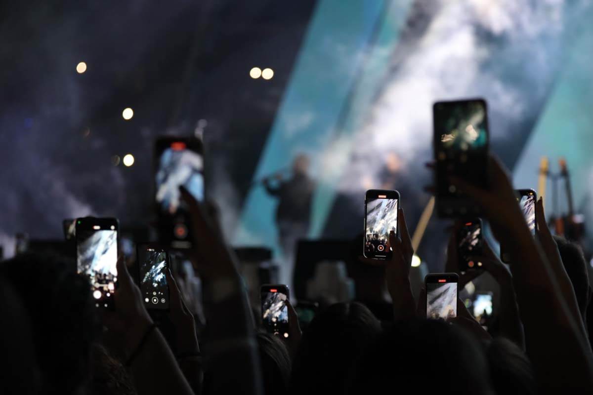 Tamara Milutinović na koncertu Aleksandre Prijović