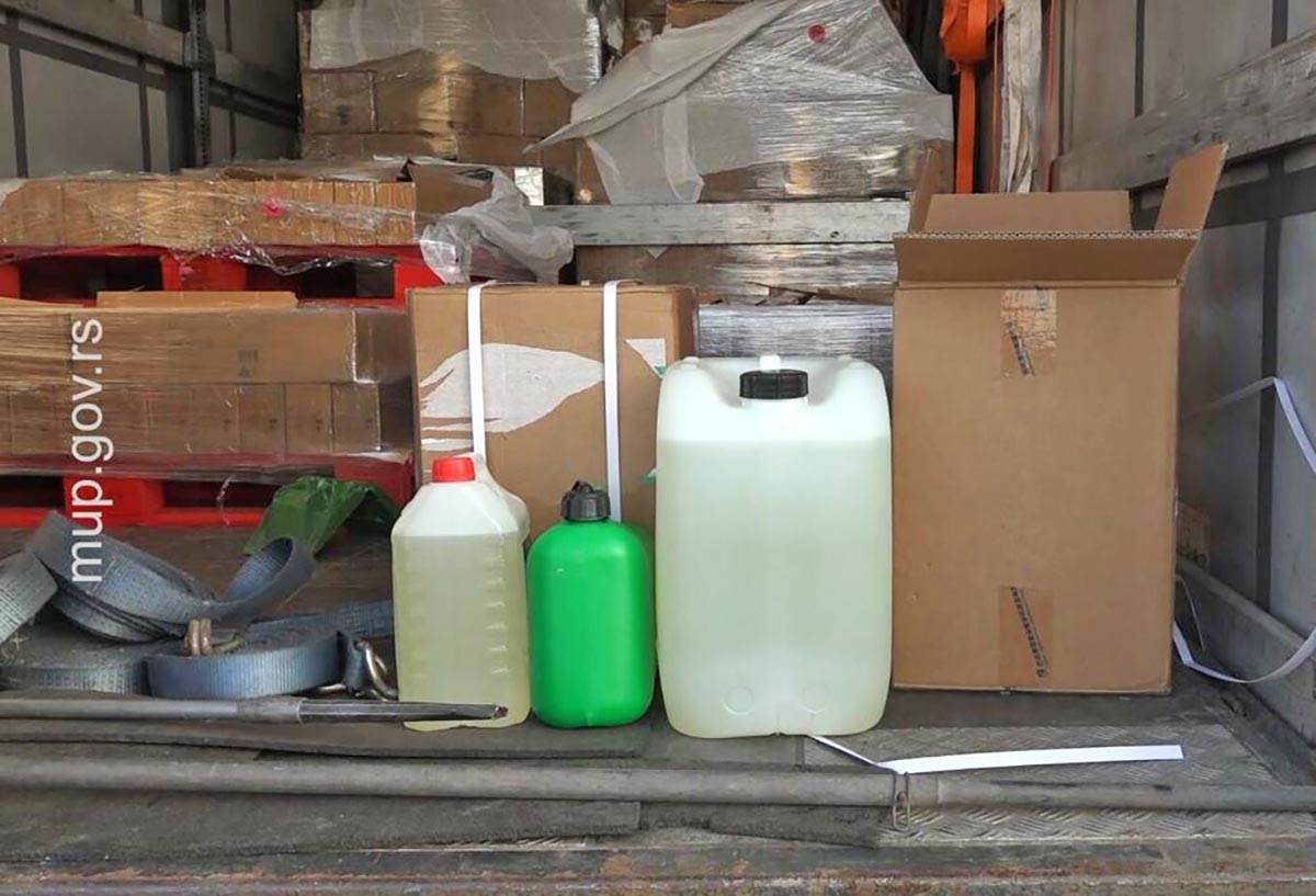 Hapšenje dilera u Novoj Pazovi