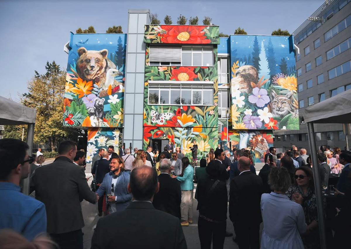 Ujedinjene nacije u Srbiji obeležavaju Dan UN otkrivanjem murala o biodiverzitetu Srbije 