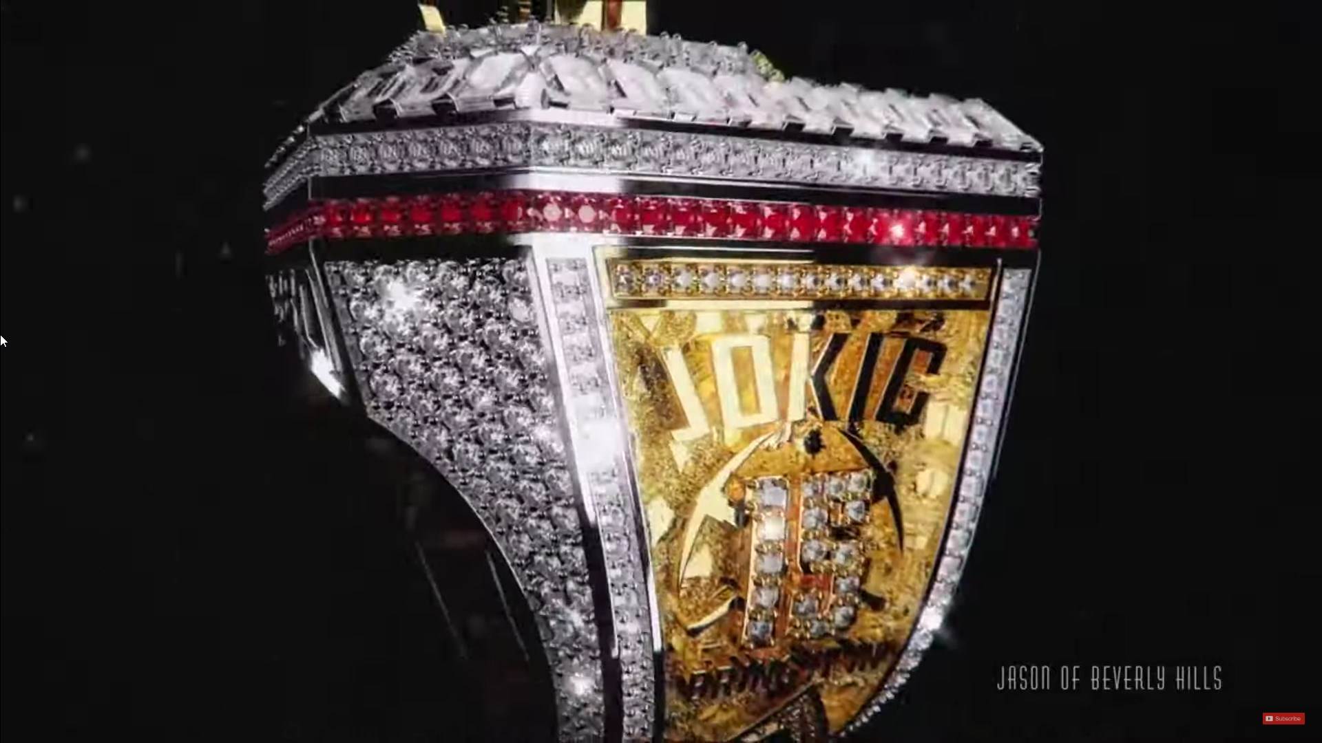 denver nagetsi jokic prsten