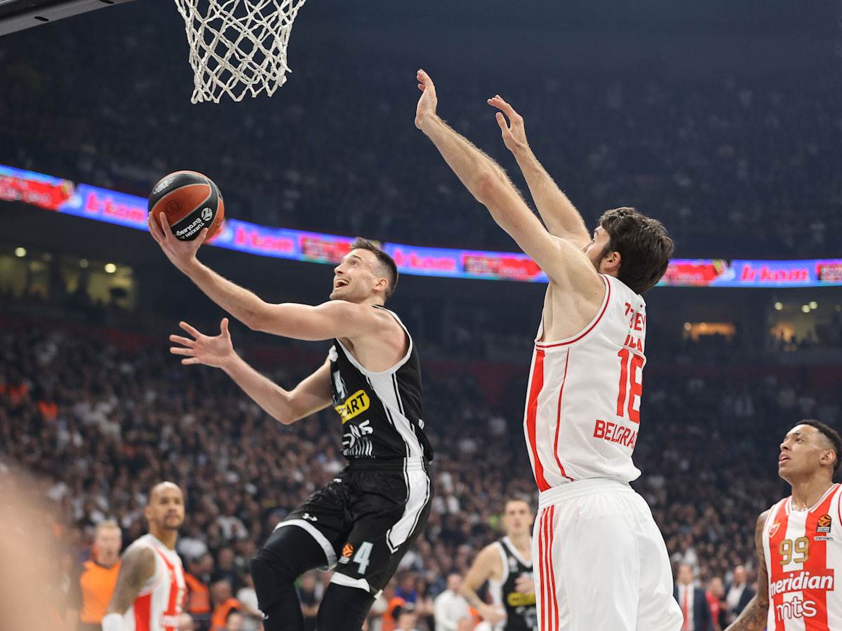 Partizan Crvena zvezda večiti derbi ABA liga