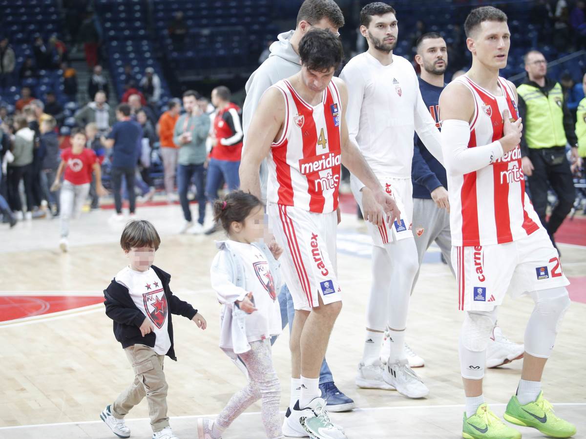 Miloš Teodosić deca Petra i Bogdan