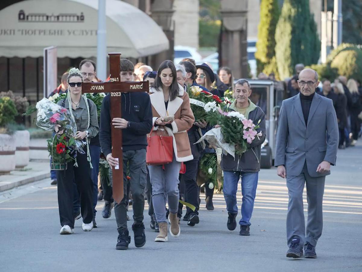 Sahrana Jovana Marića