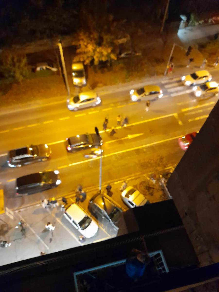 Žena oborena na Bulevaru Despota Stefana