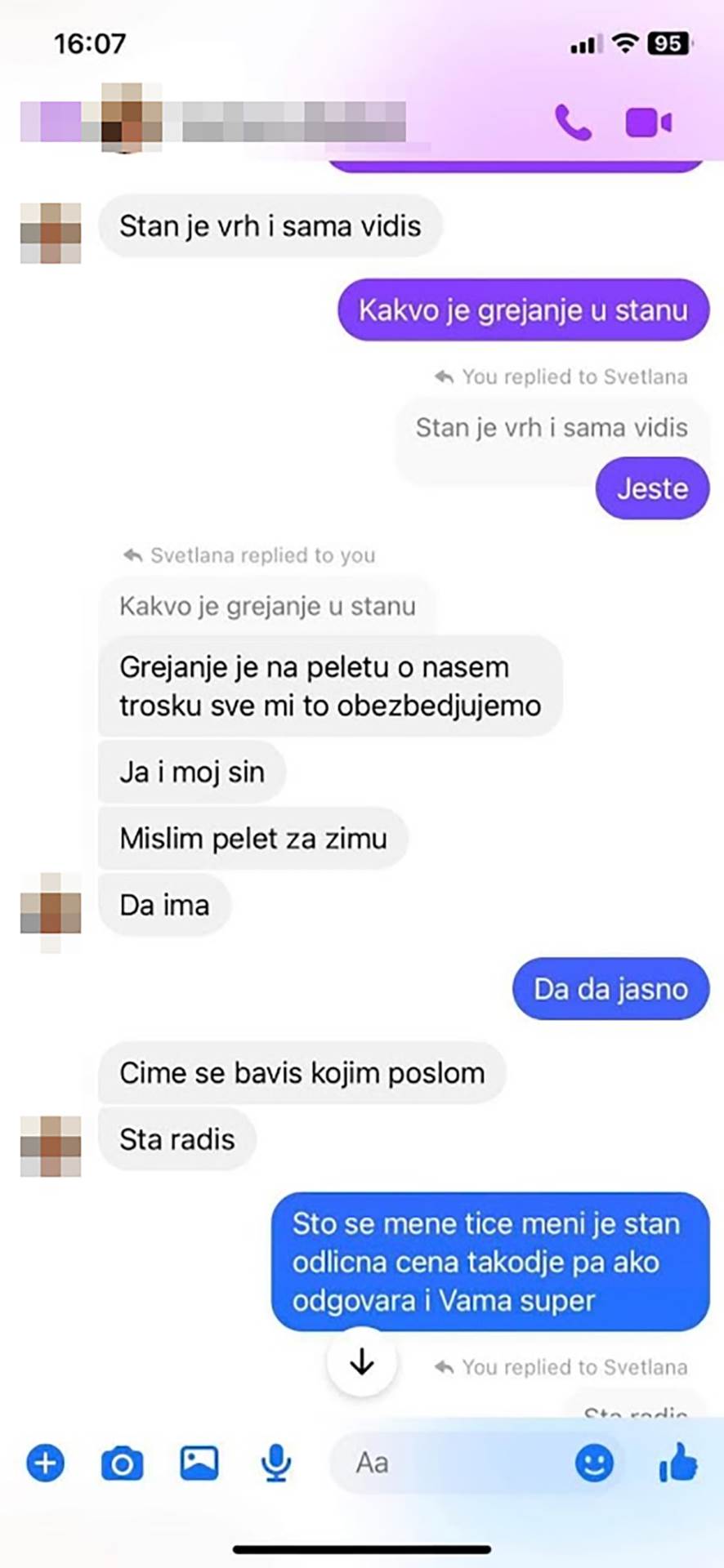 Prevara u oglasu za stan u Braće Jerković