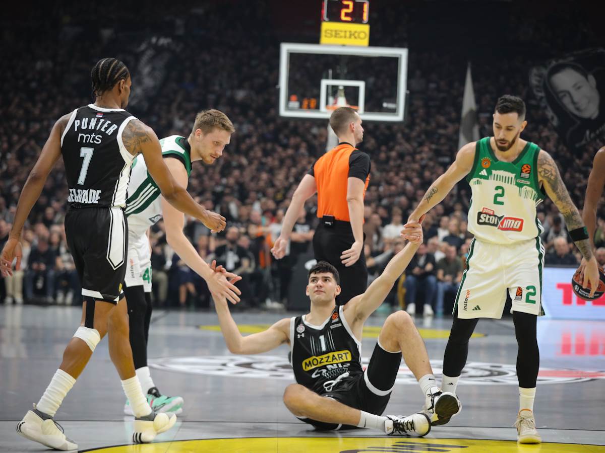 Izgubljeni pas gleda Partizan Panatinaikos u Evroligi