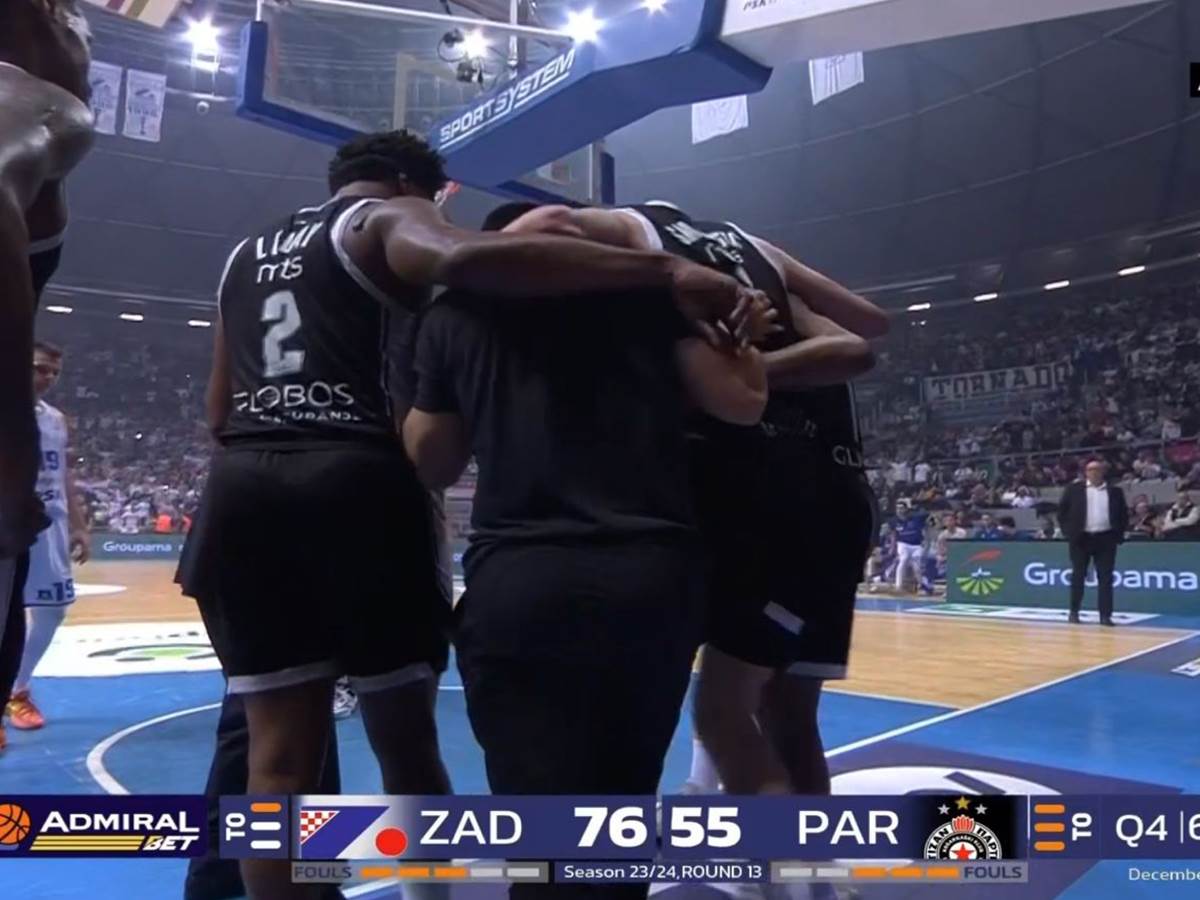 Alen Smailagić i Pi Džej Doužer povrede Partizana u Zadru