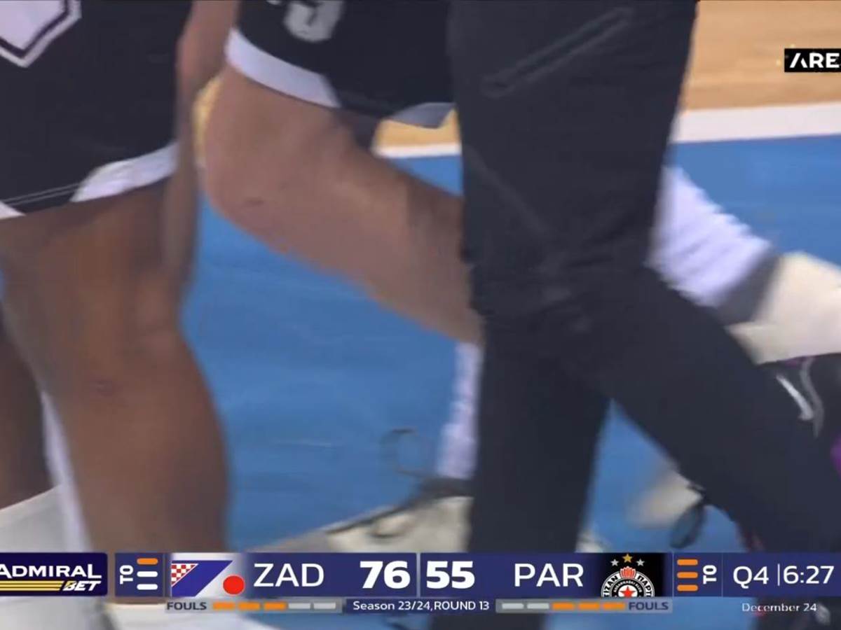 Alen Smailagić i Pi Džej Doužer povrede Partizana u Zadru