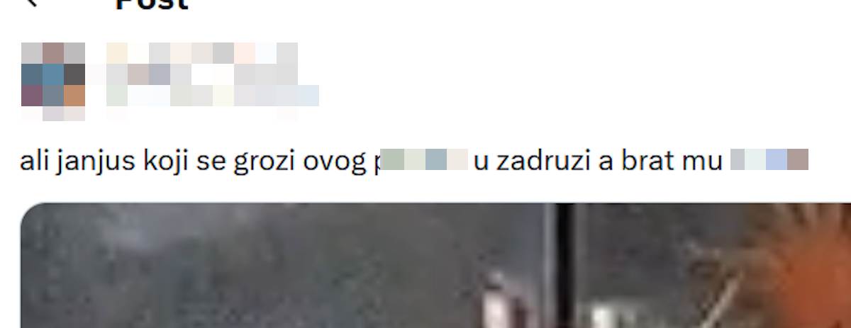 Mihailo Janjušević dobijao uvredljive poruke