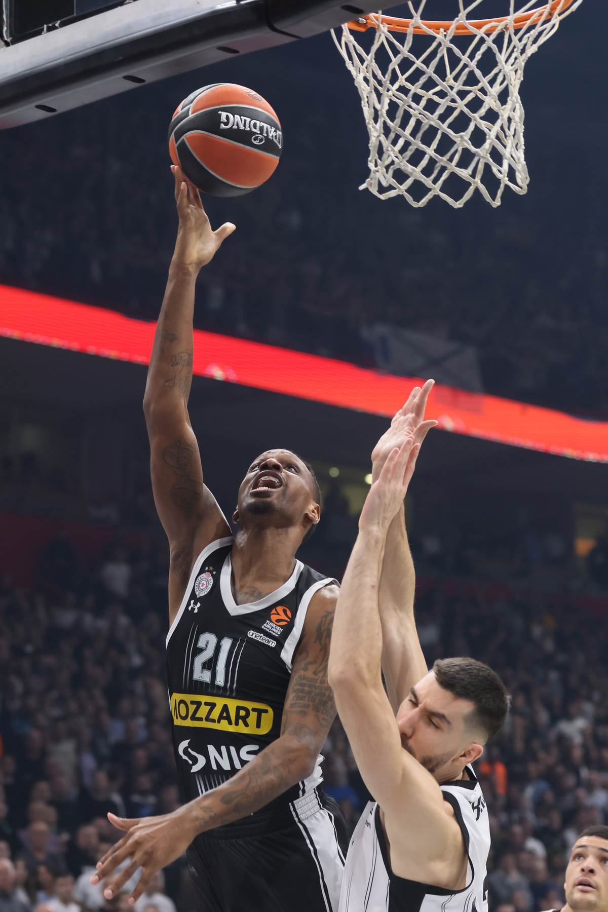 Ognjen Dobrić posle pobede nad Partizanom u Evroligi