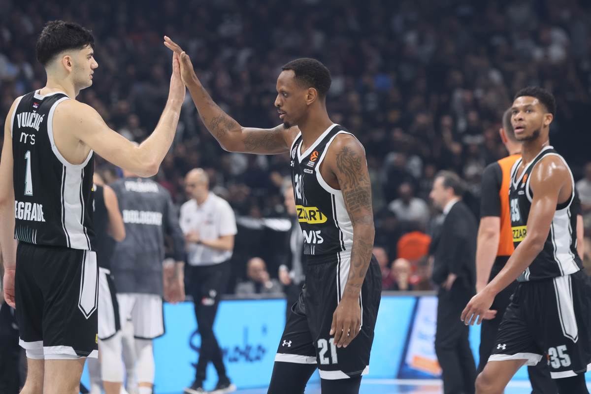 Ognjen Dobrić posle pobede nad Partizanom u Evroligi