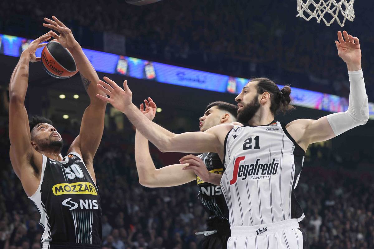 Ognjen Dobrić posle pobede nad Partizanom u Evroligi