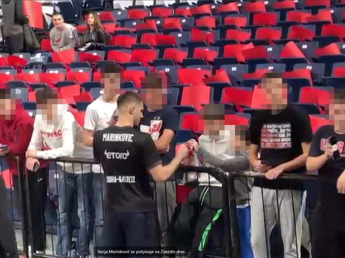 Vanja Marinković potpisao dres Crvene zvezde 