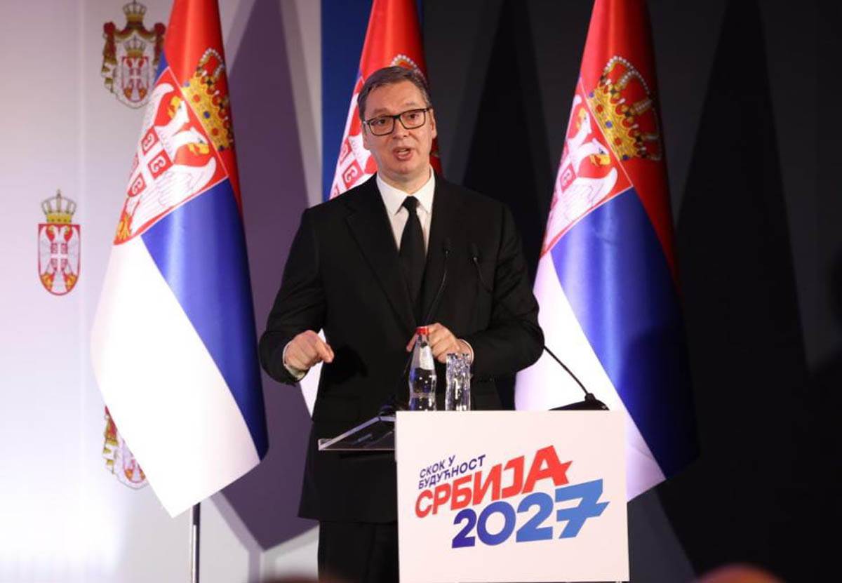 Predstavljanje plana Srbija 2027, obraćanje Aleksandra Vučića