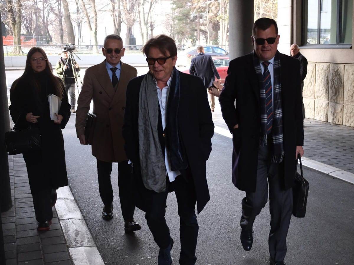 Dragan Bjelogrlić i Gaga Antonijević na sudu