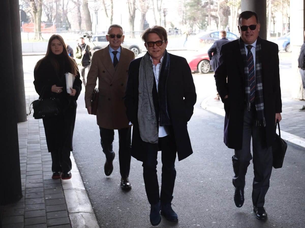 Dragan Bjelogrlić i Gaga Antonijević na sudu