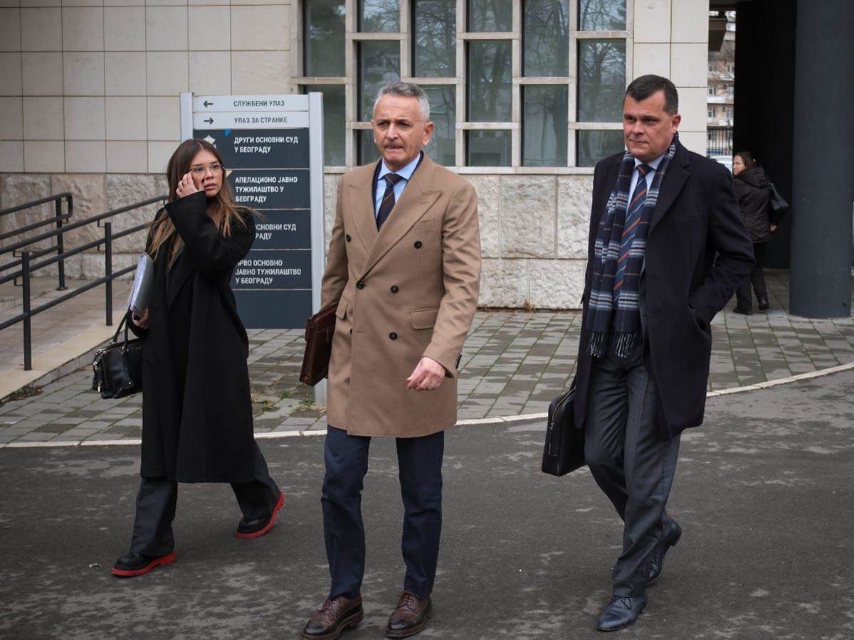 Dragan Bjelogrlić i Gaga Antonijević na sudu