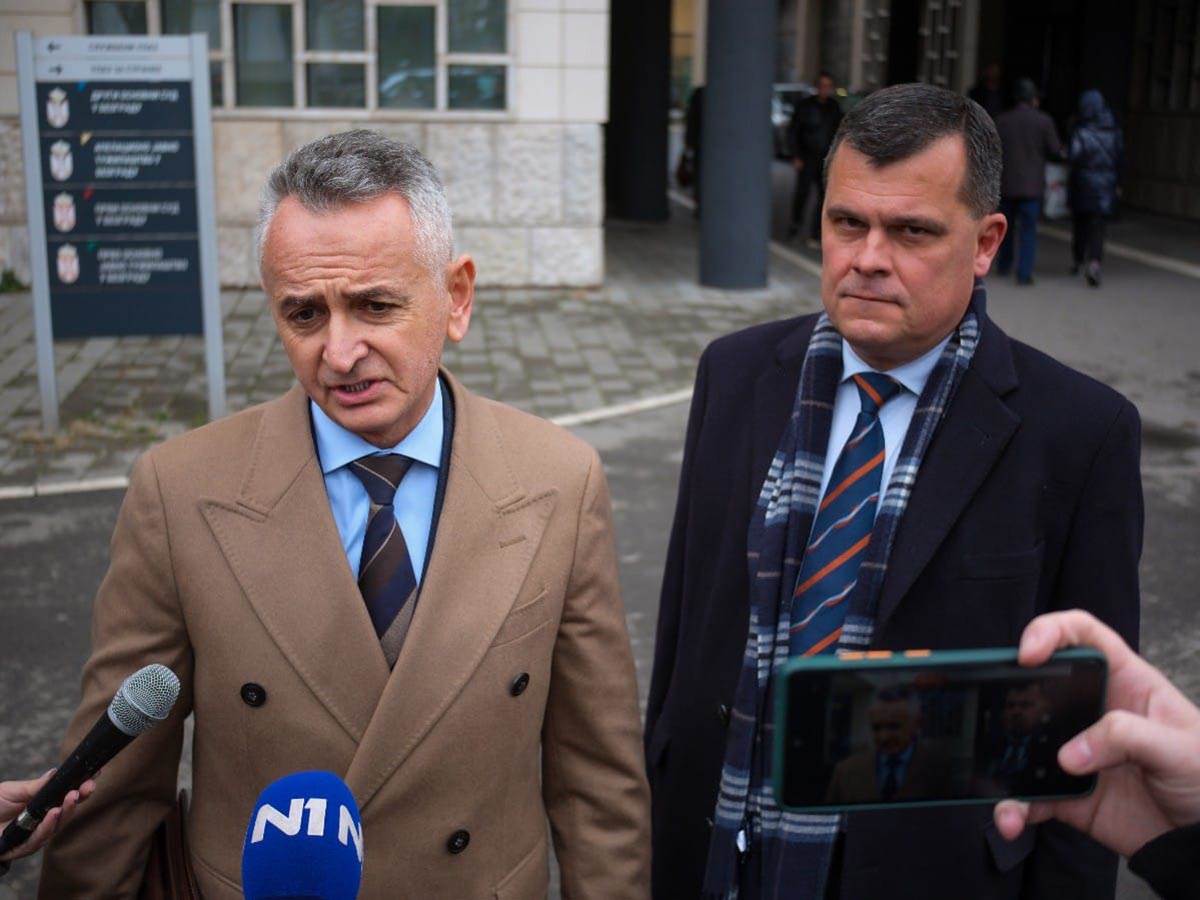 Dragan Bjelogrlić i Gaga Antonijević na sudu